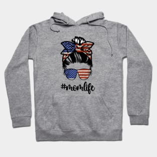 Mom Life 4th of July All American Mama Hoodie